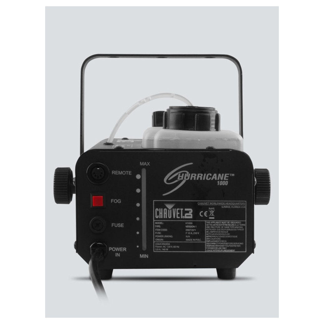 Chauvet Hurricane 1000 Smoke Machine-lighting-Chauvet- Hermes Music